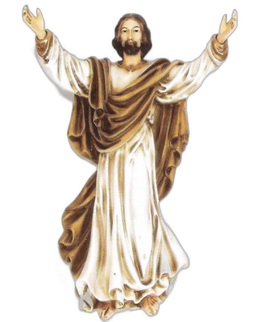 STATUE OF THE JESUS CHRIST REDEEMER - FOR HANG IN WALL - Sacred Arte