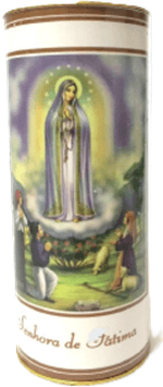 CANDLE OF FATIMA - PACK 5 UNITS - Sacred Arte