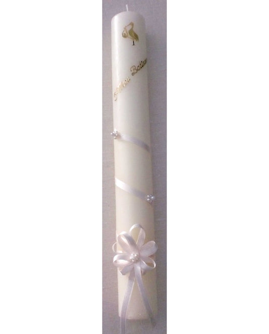 BAPTISM CANDLE - Sacred Arte