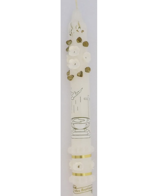 BAPTISM CANDLE - Sacred Arte