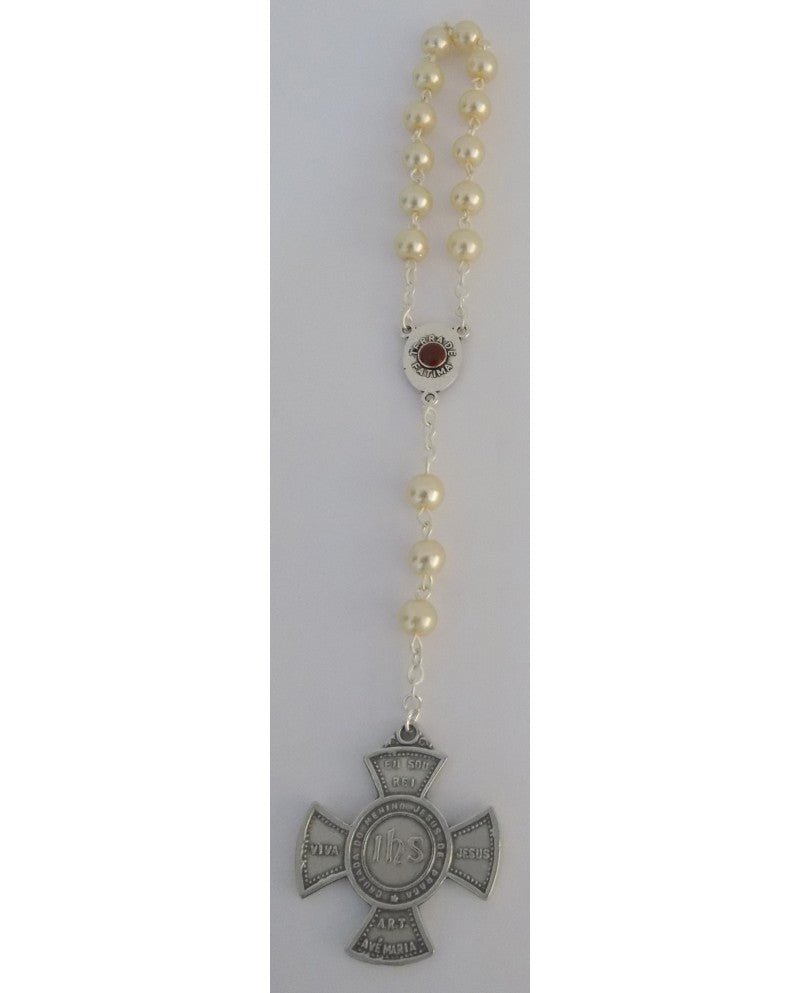 CHAPLET WITH CROWN OF INFANT JESUS OF PRAGUE - Sacred Arte