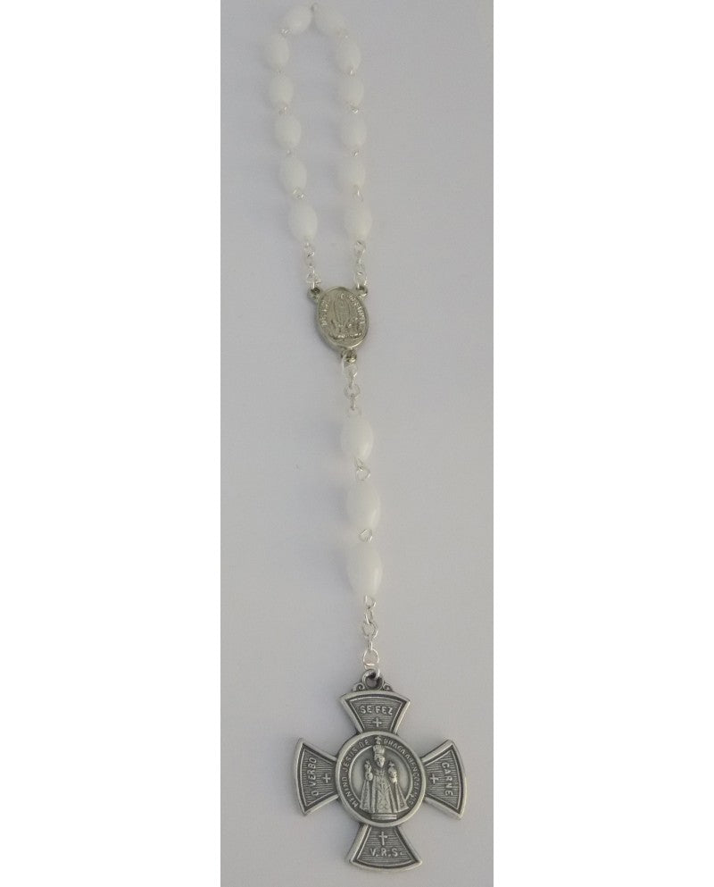 CHAPLET WITH CROWN OF INFANT JESUS OF PRAGUE - Sacred Arte