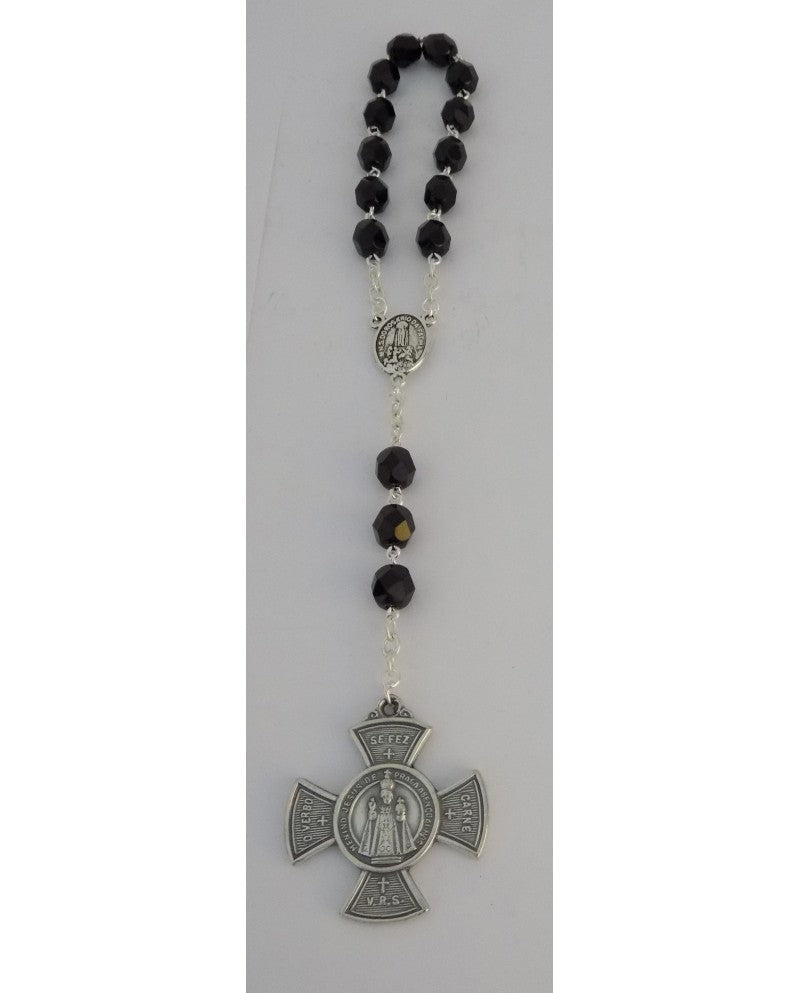 CHAPLET WITH CROWN OF INFANT JESUS OF PRAGUE - Sacred Arte