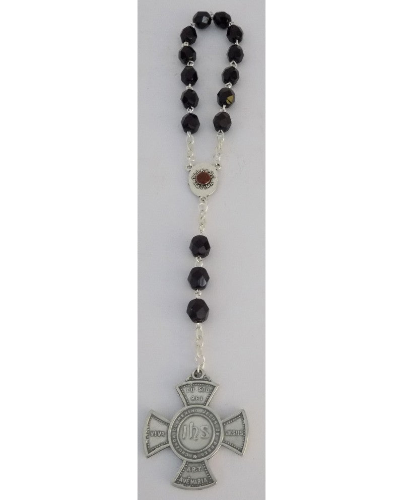 CHAPLET WITH CROWN OF INFANT JESUS OF PRAGUE - Sacred Arte