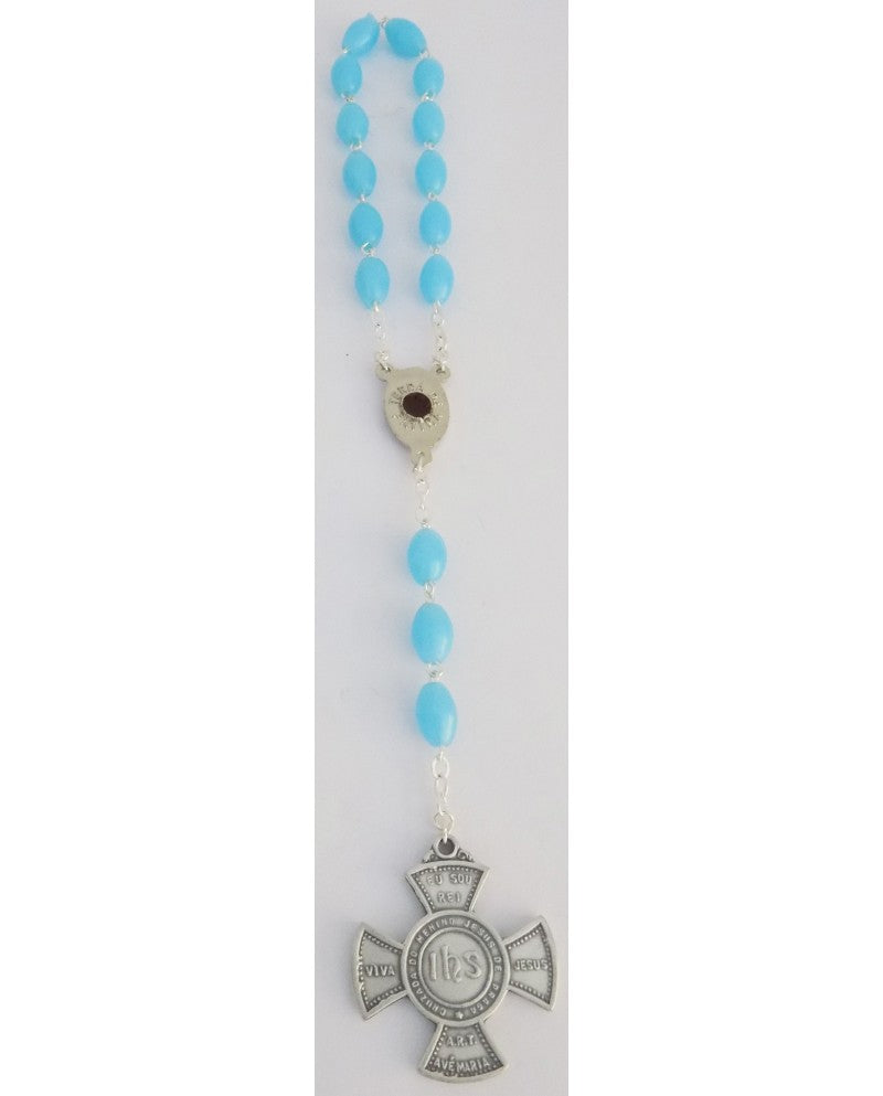 CHAPLET WITH CROWN OF INFANT JESUS OF PRAGUE - Sacred Arte