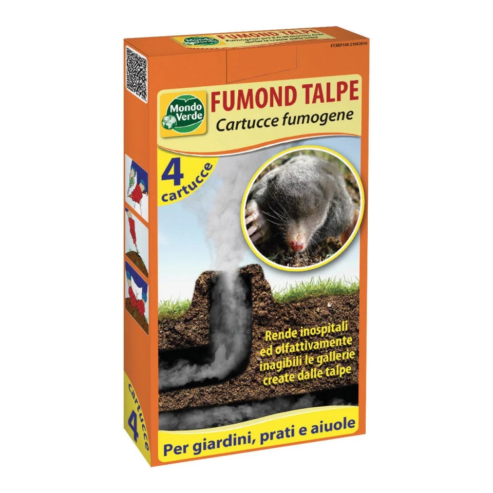 FUMOND TALPE 4 Cartridges Repellent Moles - Sacred Arte
