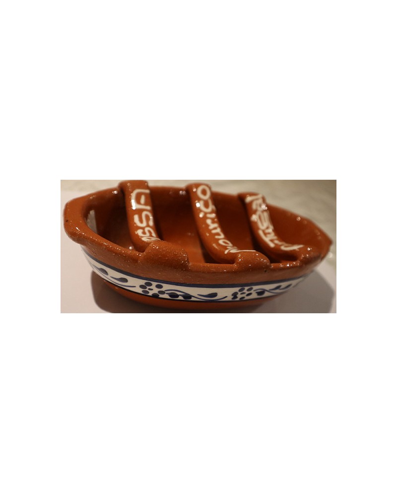 TRADITIONAL GRILL IN RED CLAY - Sacred Arte