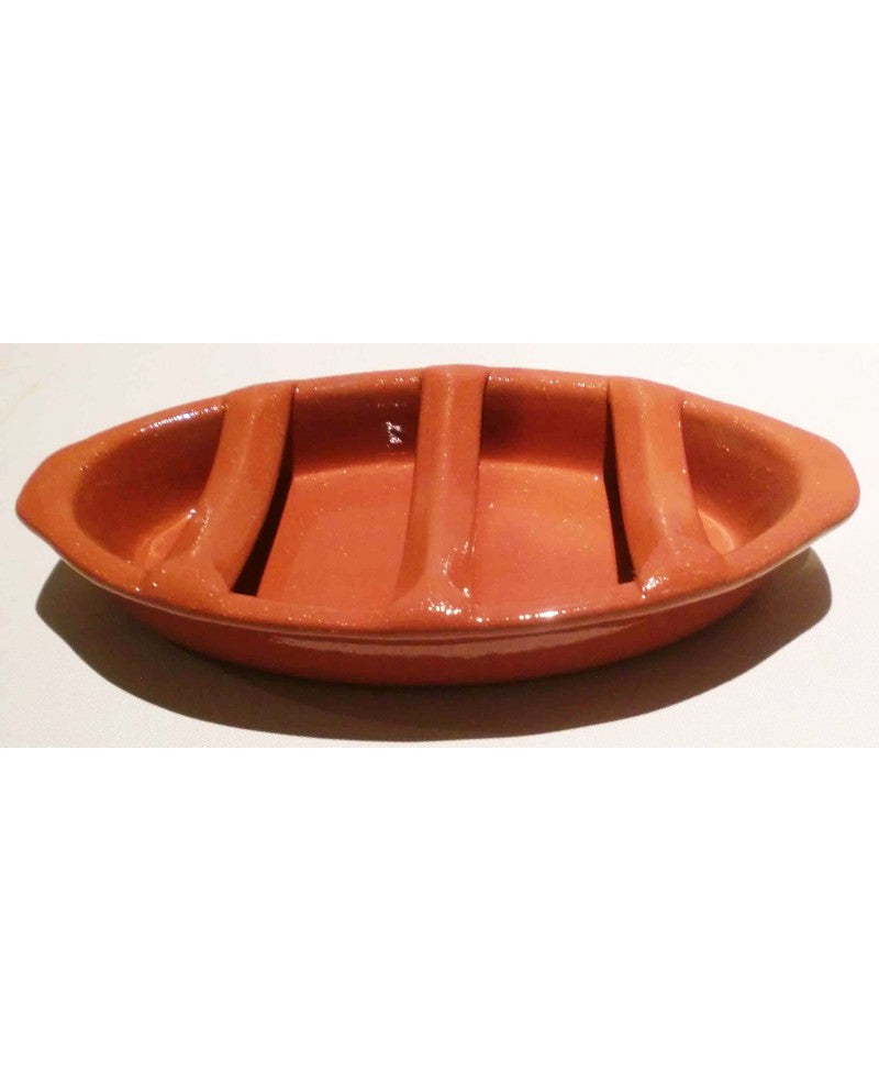 TRADITIONAL GRILL IN RED CLAY - Sacred Arte