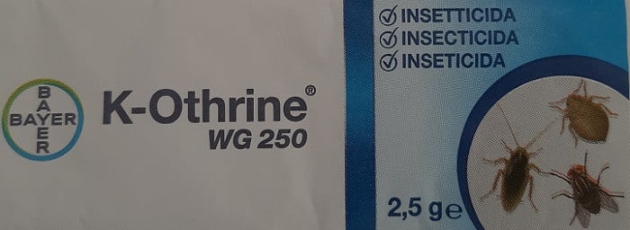 insecticide K OTHRINE WG 250 - 4 x packs 2,5g - FREE SHIPPING - Sacred Arte