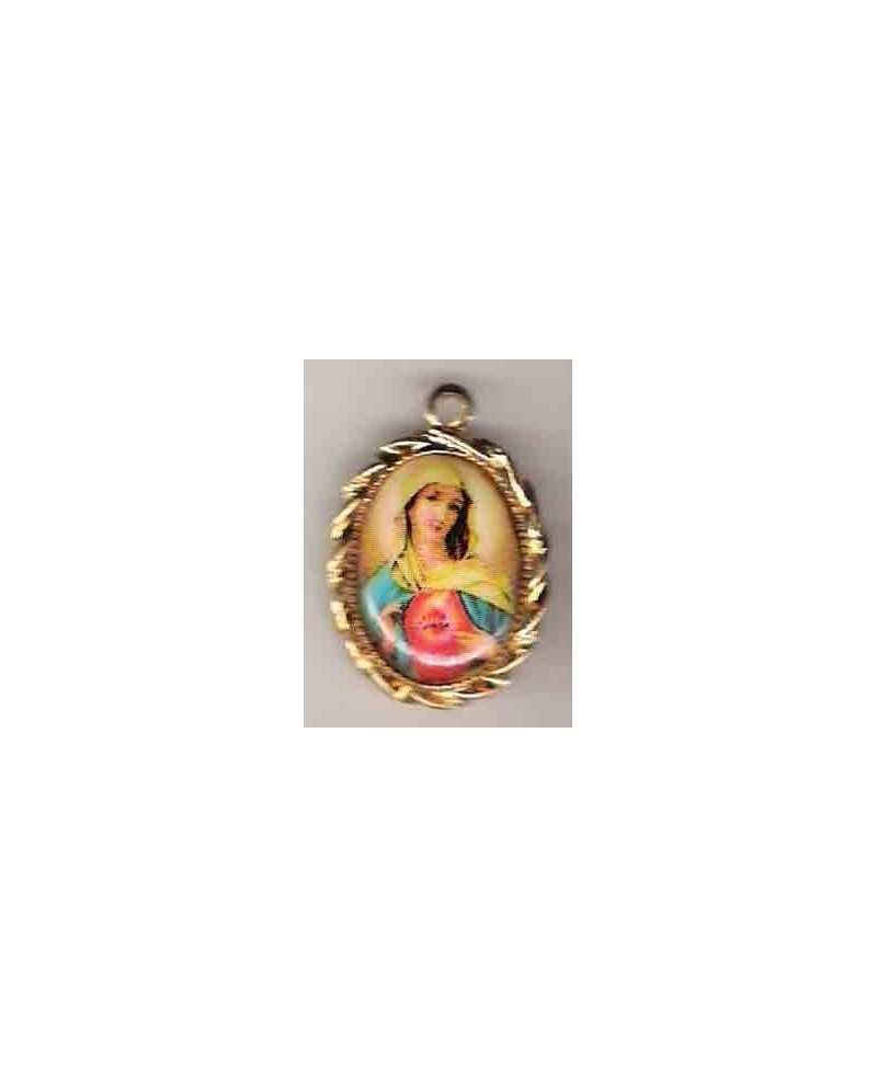 MEDAL OF SACRED HEART OF MARY - Sacred Arte