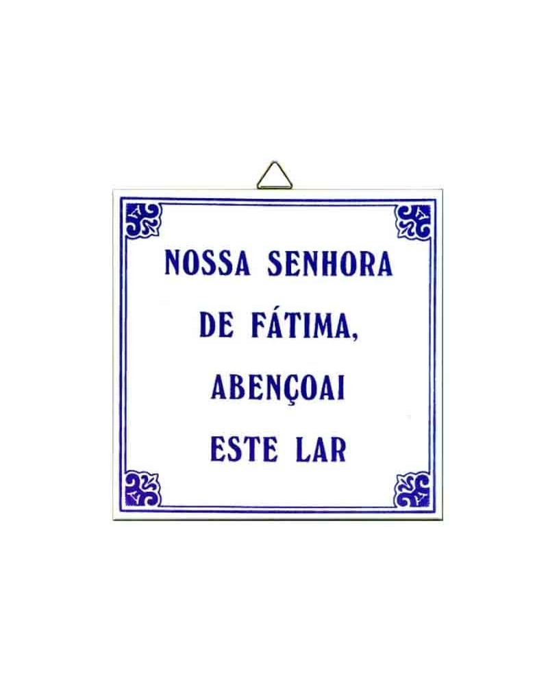 OUR LADY OF FATIMA BLESS THIS HOME - Sacred Arte