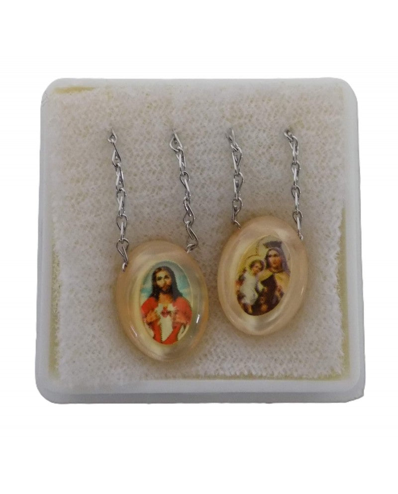 SCAPULAR NECKLACE - PENDANT SCAPULAR NECKLACE - Sacred Arte