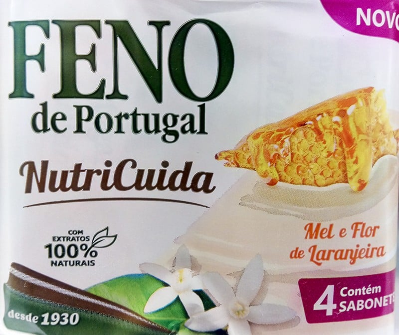 TOILLET SOAP FENO DE PORTUGAL NUTRI CUIDA - PACK 4 X 90GR - Sacred Arte