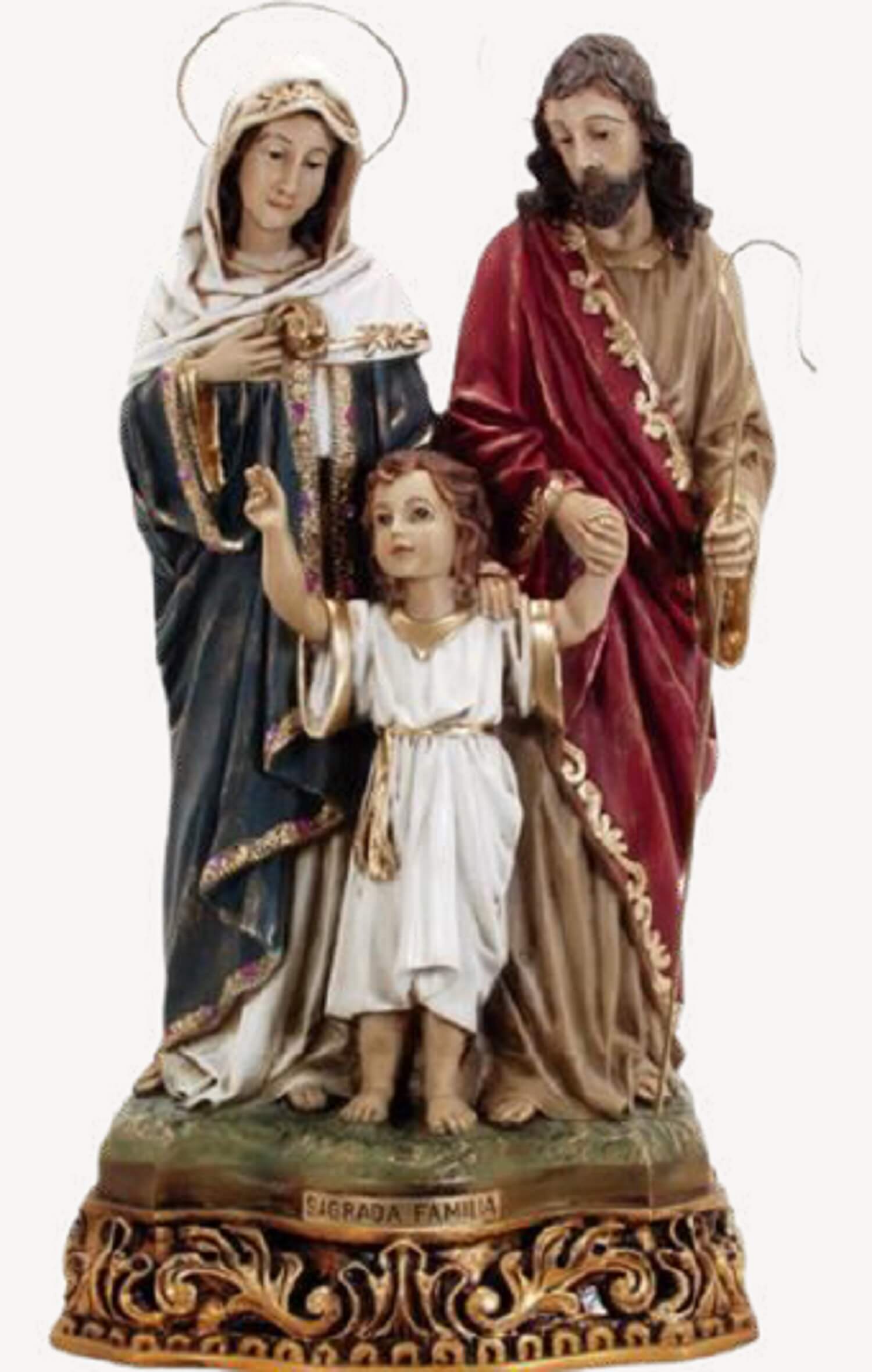 STATUE OF THE HOLY FAMILY - Sacred Arte