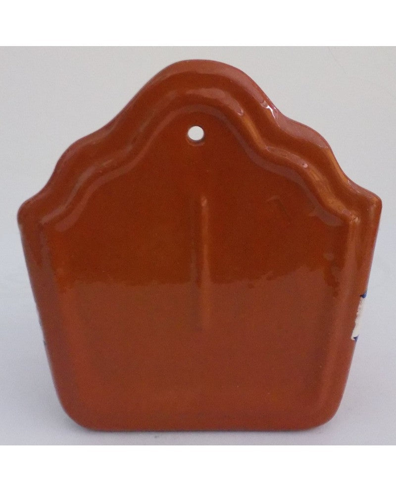 TRADITIONAL SALTSHAKER IN RED CLAY - Sacred Arte
