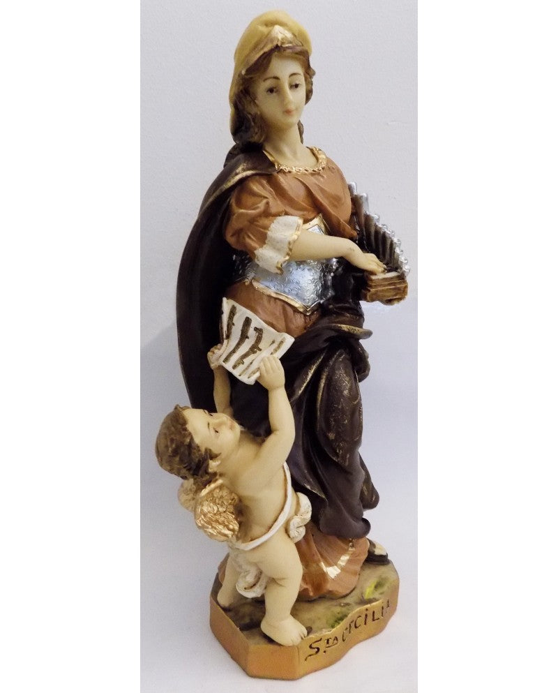 STATUE OF SAINT CECILIA - Sacred Arte