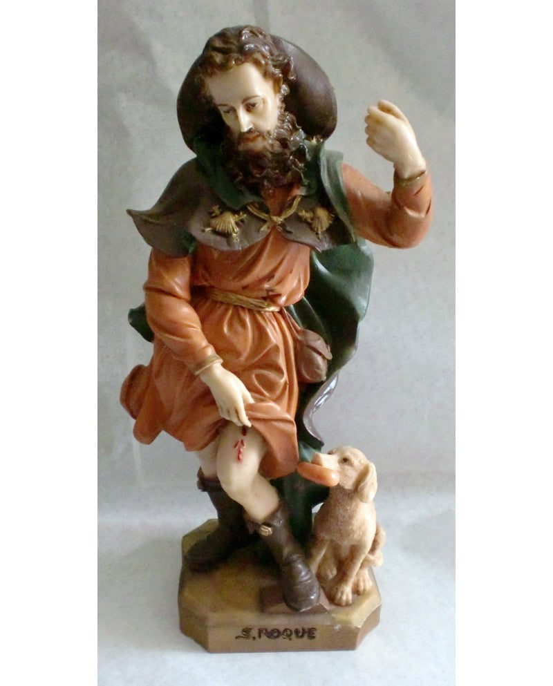 STATUE OF SAINT ROQUE - Sacred Arte