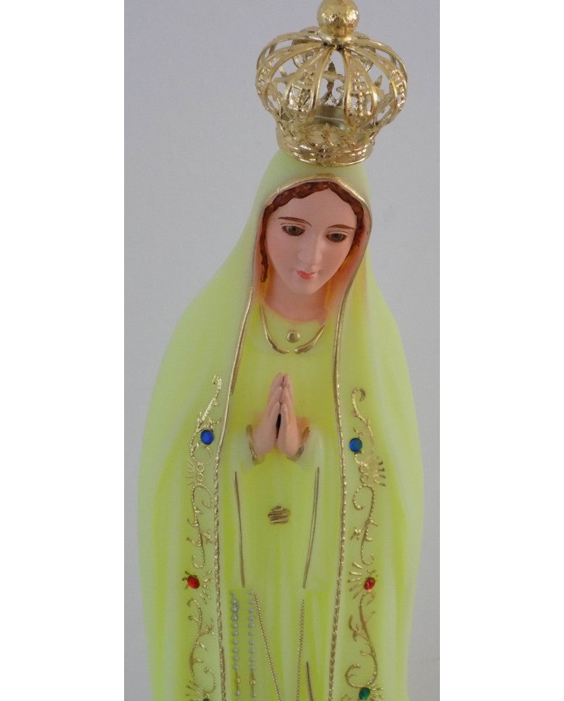 STATUE OUR LADY LUMINISCENT - GLOW IN THE DARK - Sacred Arte