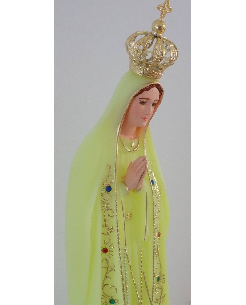 STATUE OUR LADY LUMINISCENT - GLOW IN THE DARK - Sacred Arte