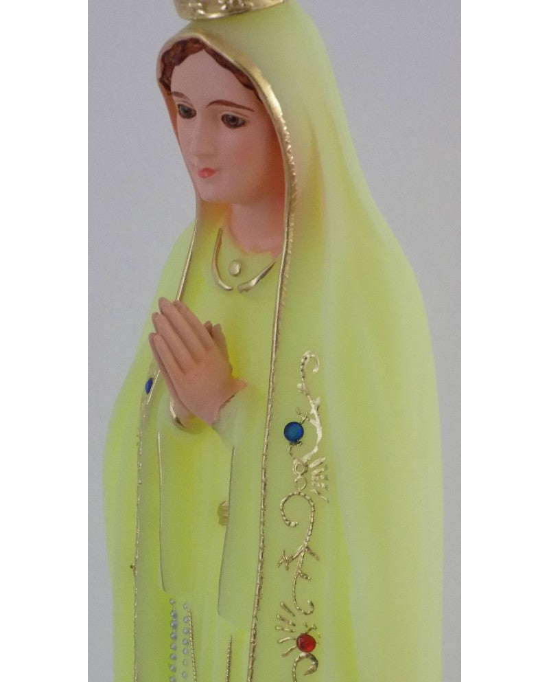 STATUE OUR LADY LUMINISCENT - GLOW IN THE DARK - Sacred Arte