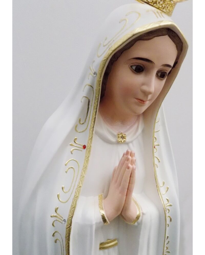 STATUE OUR LADY OF FATIMA CAPELINHA - Sacred Arte