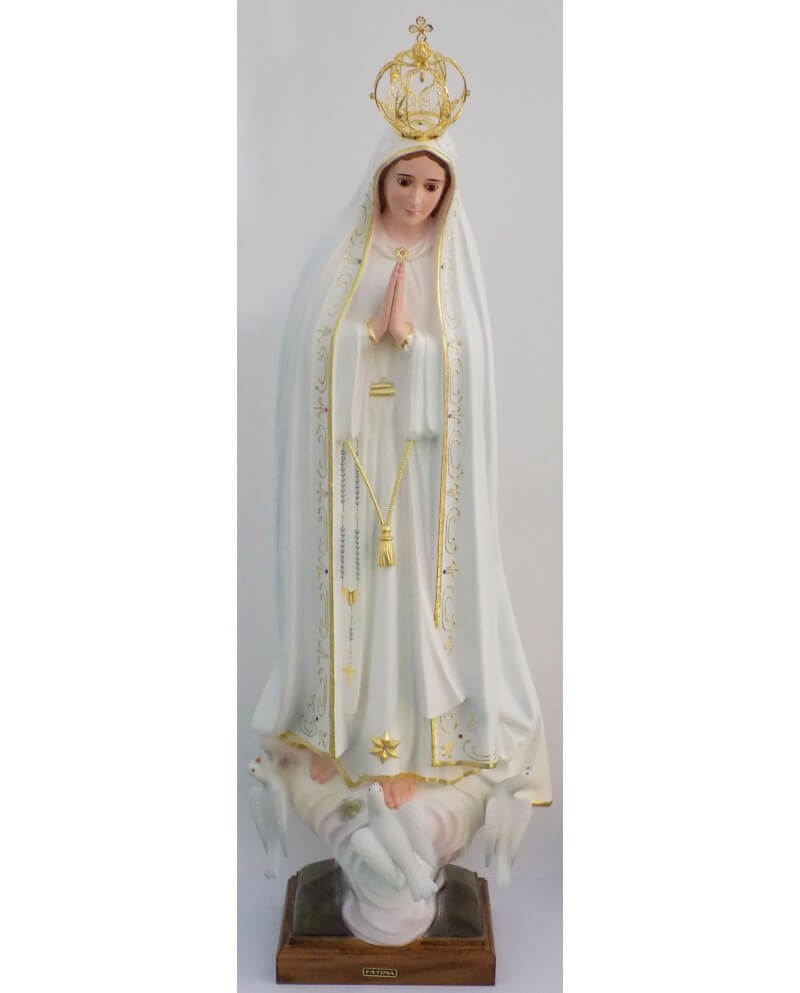 STATUE OUR LADY OF FATIMA CAPELINHA - Sacred Arte