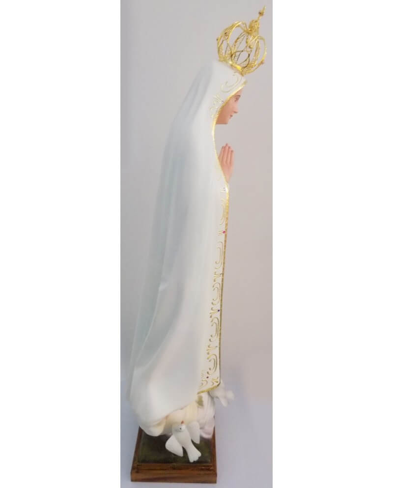 STATUE OUR LADY OF FATIMA CAPELINHA - Sacred Arte