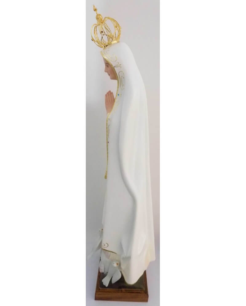 STATUE OUR LADY OF FATIMA CAPELINHA - Sacred Arte