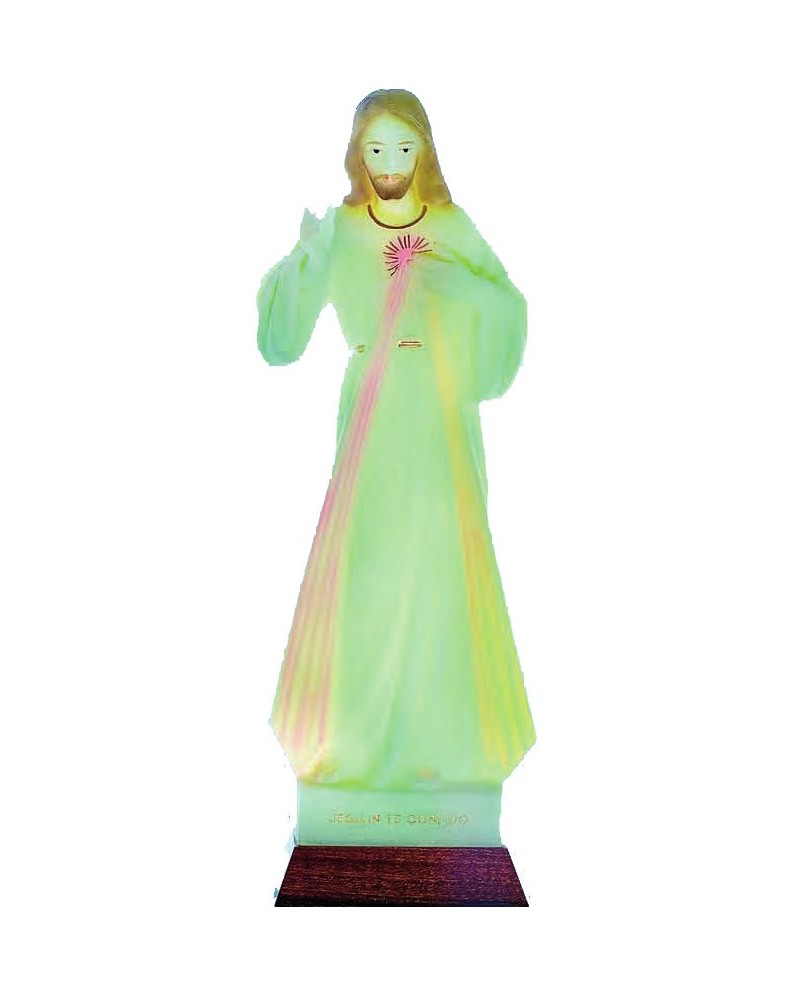 STATUE OF JESUS CHRIST MERCIFUL LUMINISCENT - Sacred Arte