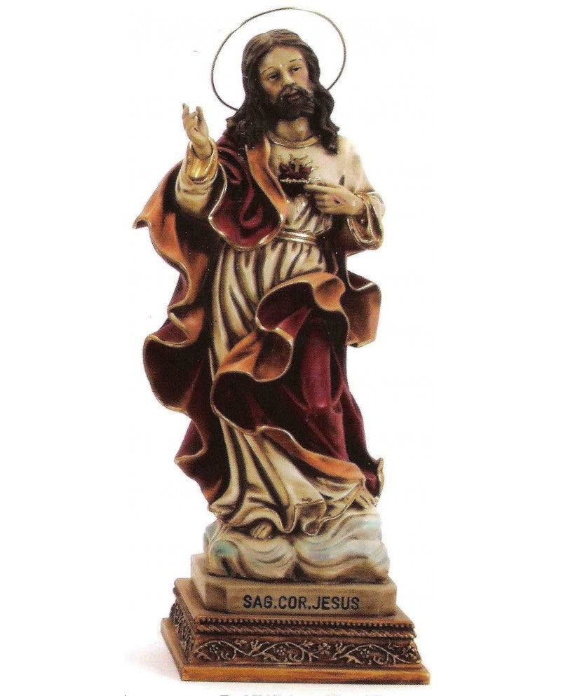 STATUE OF THE SACRED HEART OF JESUS - Sacred Arte