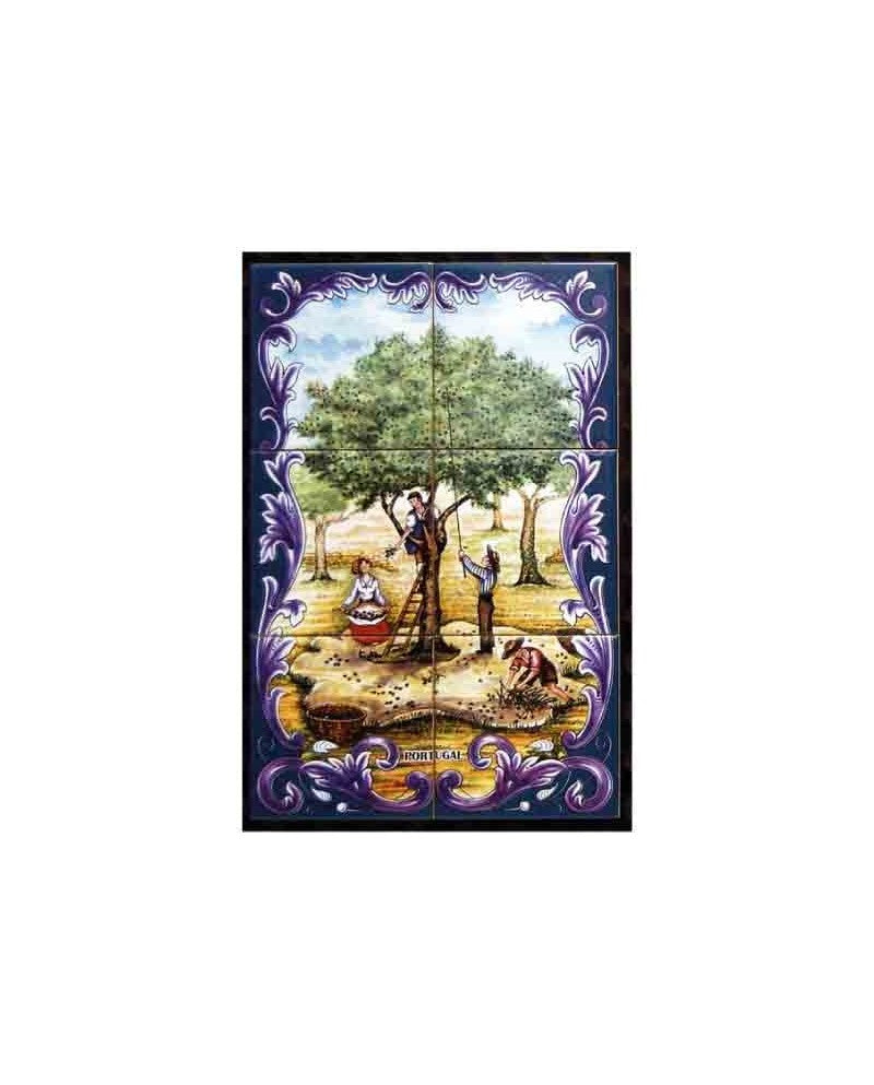TILES OF OLIVES HARVEST - Sacred Arte