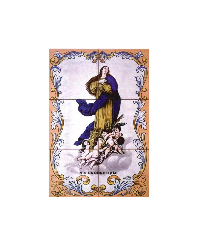 TILES WITH IMAGE OF MS. CONCEPTION - Sacred Arte