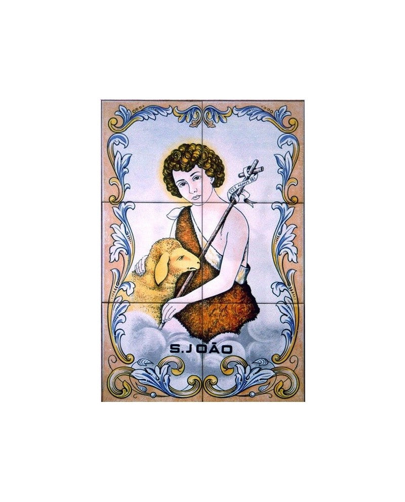 TILES WITH IMAGE OF ST. JOHN - Sacred Arte