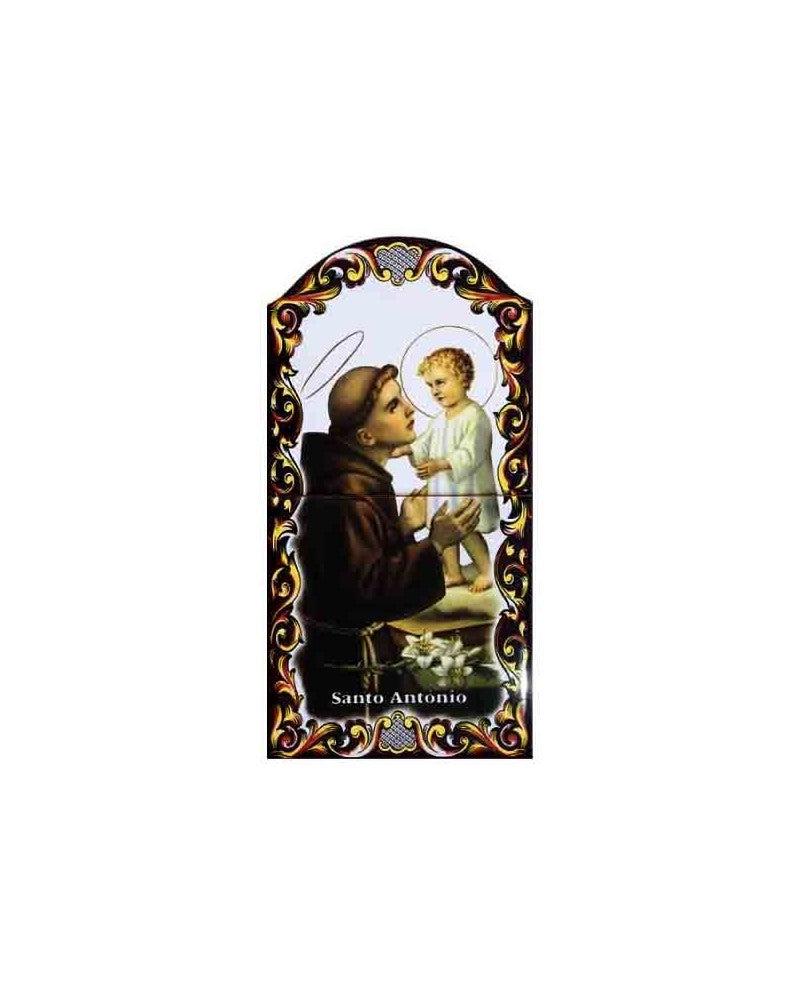 TILES WITH IMAGE STO. ANTONIO - Sacred Arte