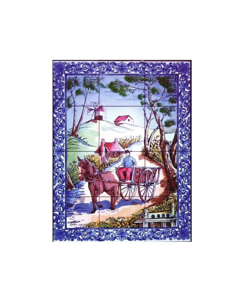 TILES OF COUNTRY LANDSCAPE - Sacred Arte