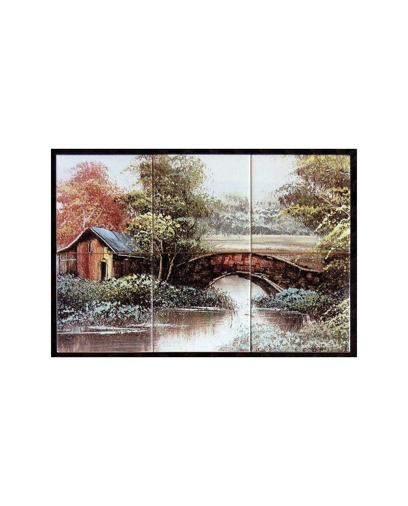 TILES WITH THE IMAGE OF COUNTRY - Sacred Arte