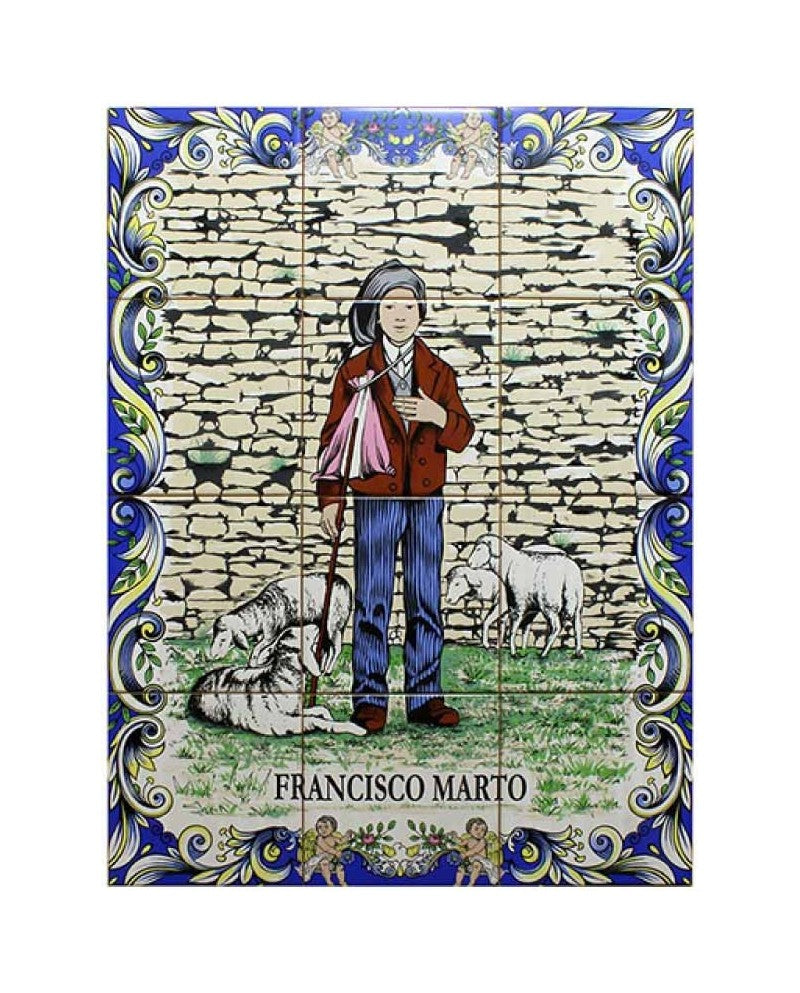 TILES WITH THE IMAGE OF FRANCISCO MARTO - Sacred Arte