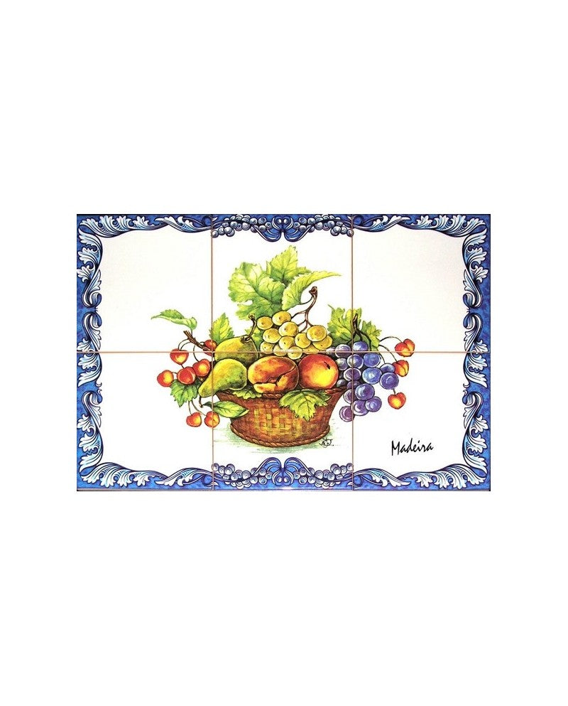 TILES WITH THE IMAGE OF FRUITS - Sacred Arte