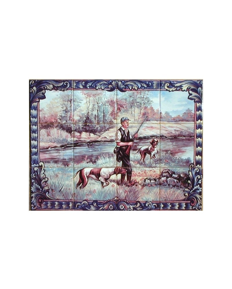 TILES WITH THE IMAGE OF HUNTER - Sacred Arte