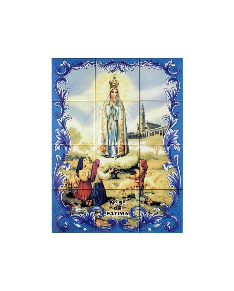 TILES OUR LADY OF FATIMA - Sacred Arte