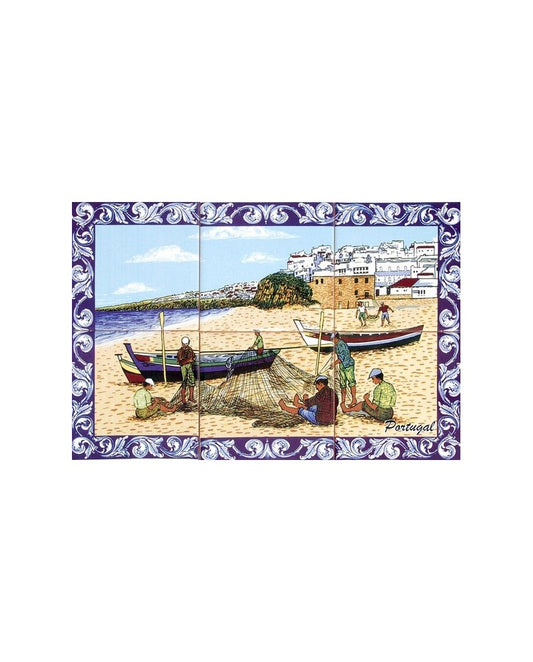 TILES WITH IMAGE OF THE FISHERMEN