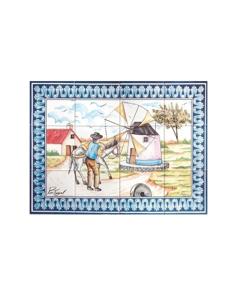 TILES WITH THE IMAGE OF THE MILL - Sacred Arte