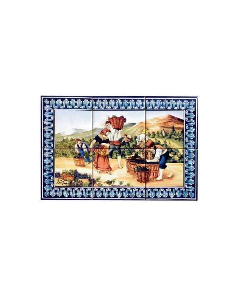 TILES OF THE WINE HARVEST - Sacred Arte