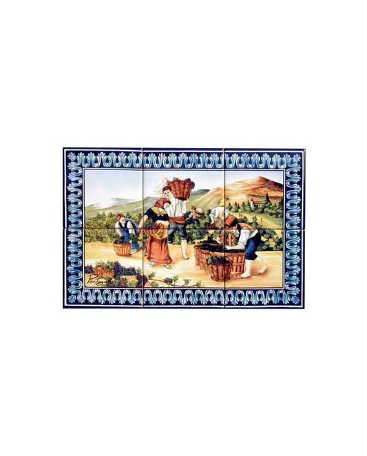 TILES OF THE WINE HARVEST - Sacred Arte