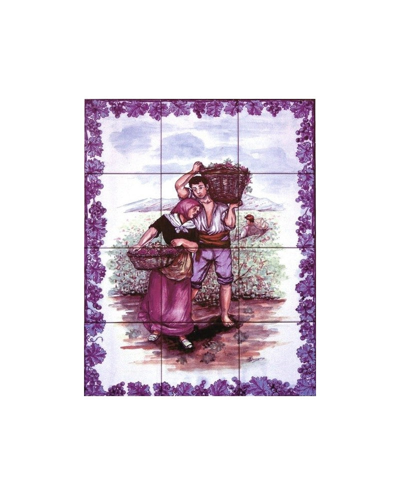 TILES OF THE WINE HARVEST - Sacred Arte