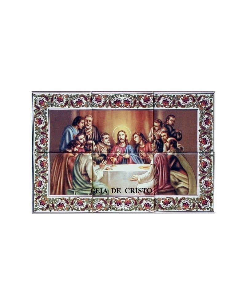 TILES WITH LAST SUPPER - Sacred Arte