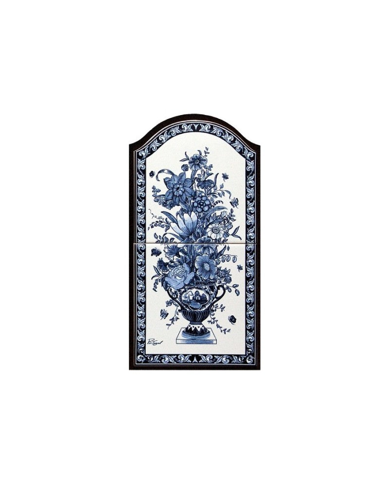 TILES WITH THE IMAGE WITH VASE OF FLOWERS - Sacred Arte