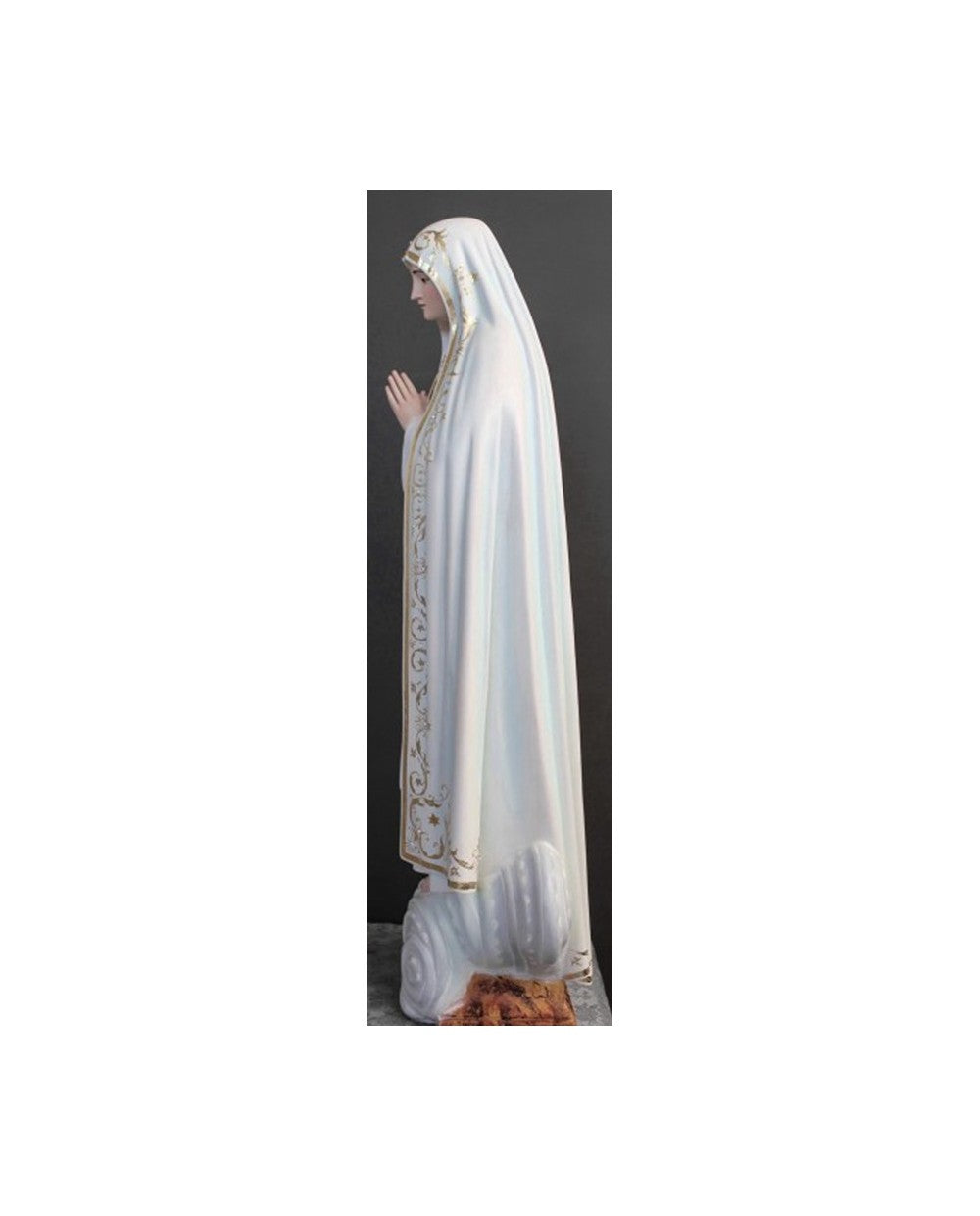 STATUE IN WOODEN OF OUR LADY OF FATIMA CHAPEL - Sacred Arte