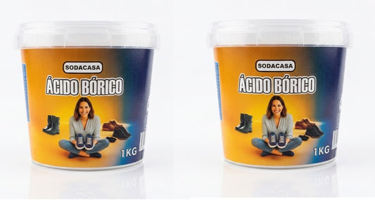 FUNGICIDA ÁCIDO BORICO - 1KG (TAMAÑO GRANDE)