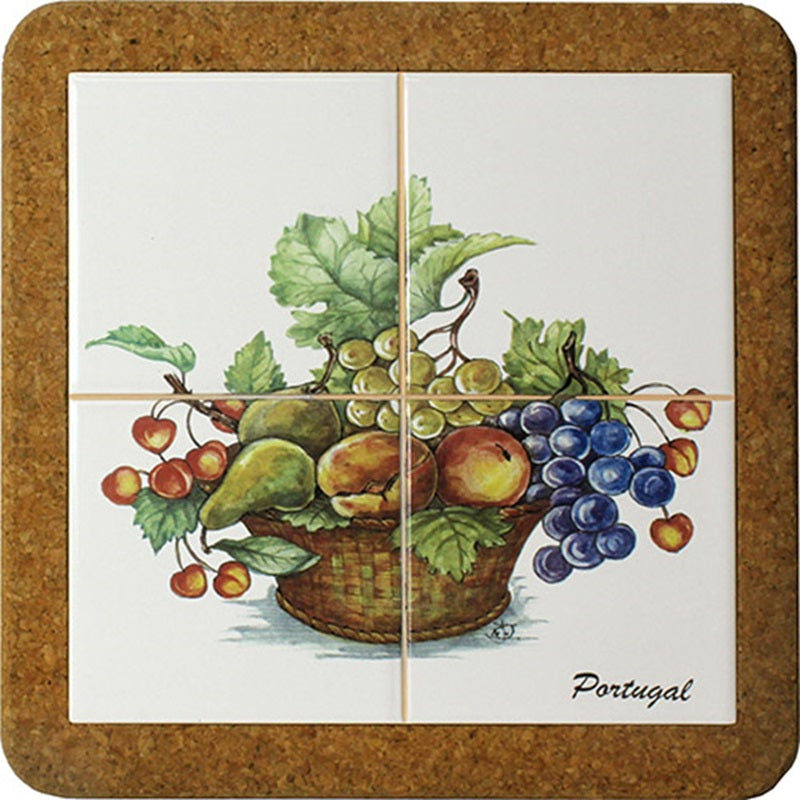 Pied en liège pour table de cuisine ou de salle à manger - 20 x 30 cm